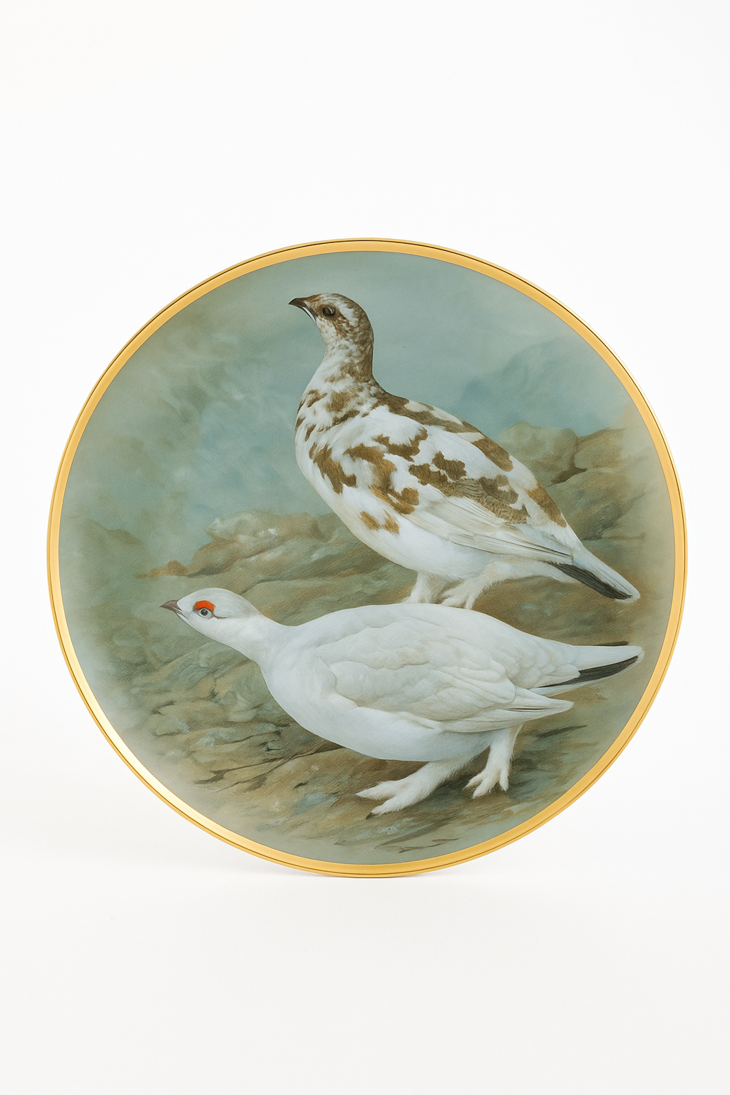4 Assiettes Décoratives Gamebirds of the World - Basil Ede 1979